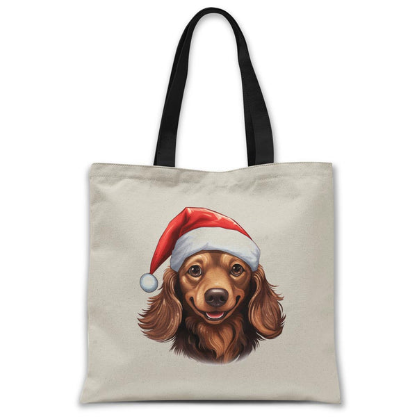 Christmas-dachshund-dog-tote-bag