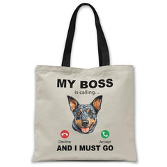 my-boss-australian-cattle-dog-is-calling-and-i-must-go-tote-bag