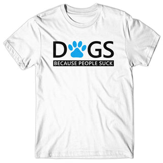 Dogs. Because People Suck T-shirt // Funny Tee // Dog Tshirt // Baseba –  Fox & Scout Designs